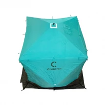 Шатер Следопыт быстросборный 4-х стенный 2.1х2.1м, цвет Waterfall