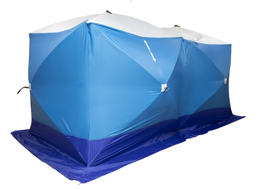 Палатка зимняя КУБ 3 Дубль (трехслойная, дышащая)