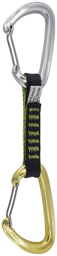 Комплект карабинов с оттяжкой ORBIT WIRE EXPRESS 11 cm, CAMP