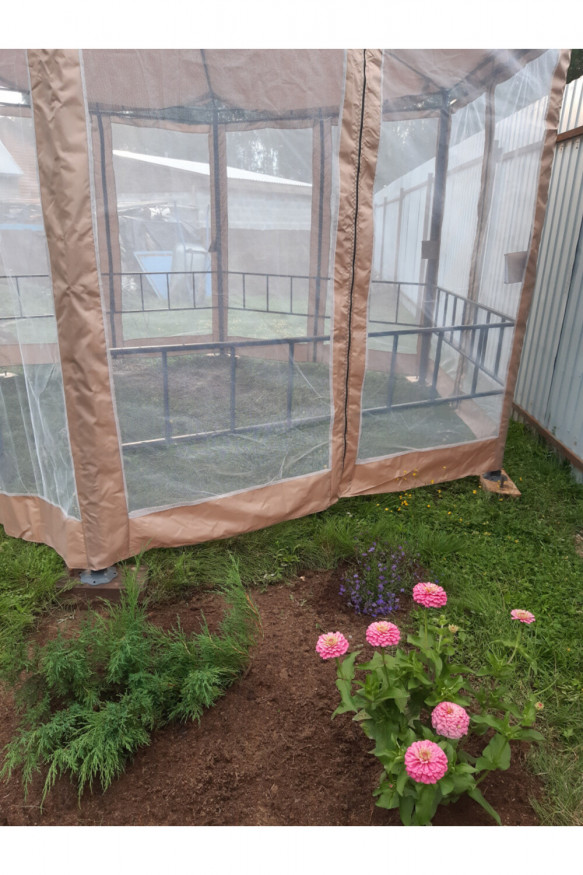 Тент садовый с металлическим каркасом, Green Glade