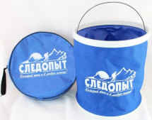 Ведро складное "Следопыт", 9 литров, d=24см