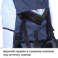 Рюкзак туристический Оптимал 3, олива, 60 л, ТАЙФ