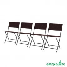 Набор складных стульев Kelly 4 шт., Green Glade
