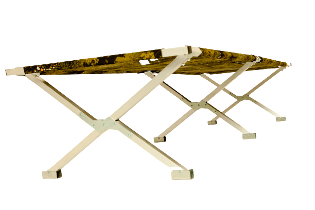 Раскладушка туристическая в чехле Пингвин, 2050х750х400 мм, труба алюминиевая 25х25 мм