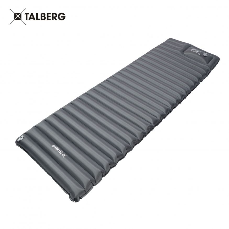 Коврик надувной LUXOR AIR GREY MAT, 185 х 60 х 8 см, TALBERG
