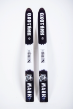 Лыжи ОХОТНИК, дерево-пластик, длина 175 см, ширина 15 см