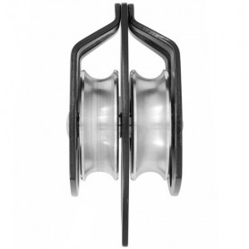 Блок-ролик двойной Twin алюминиевый, KONG