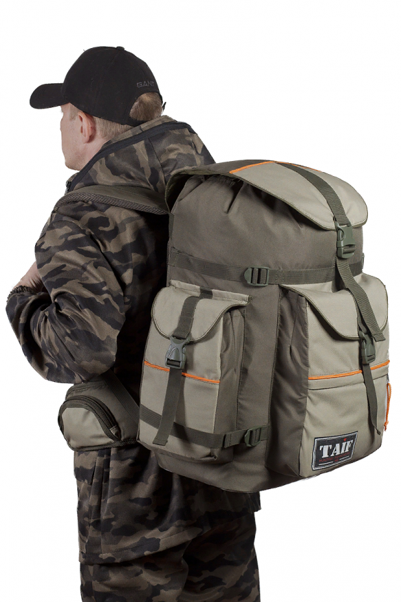 Рюкзак KAILER 4 55л, олива-хаки, Тайф